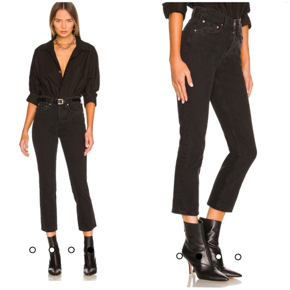 GRLFRND The Karolina High Rise Straight Crop 24 - Picture 1 of 16